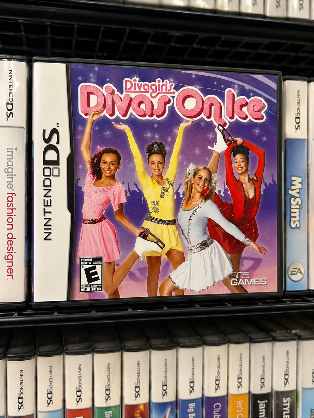 Nintendo DS Divagirls Divas On Ice Complete CIB Tested Working